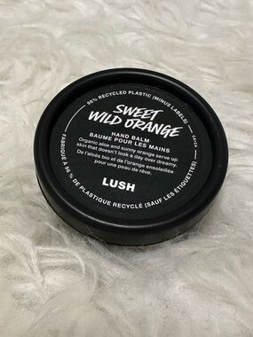 Lush sweet wild orange hand cream